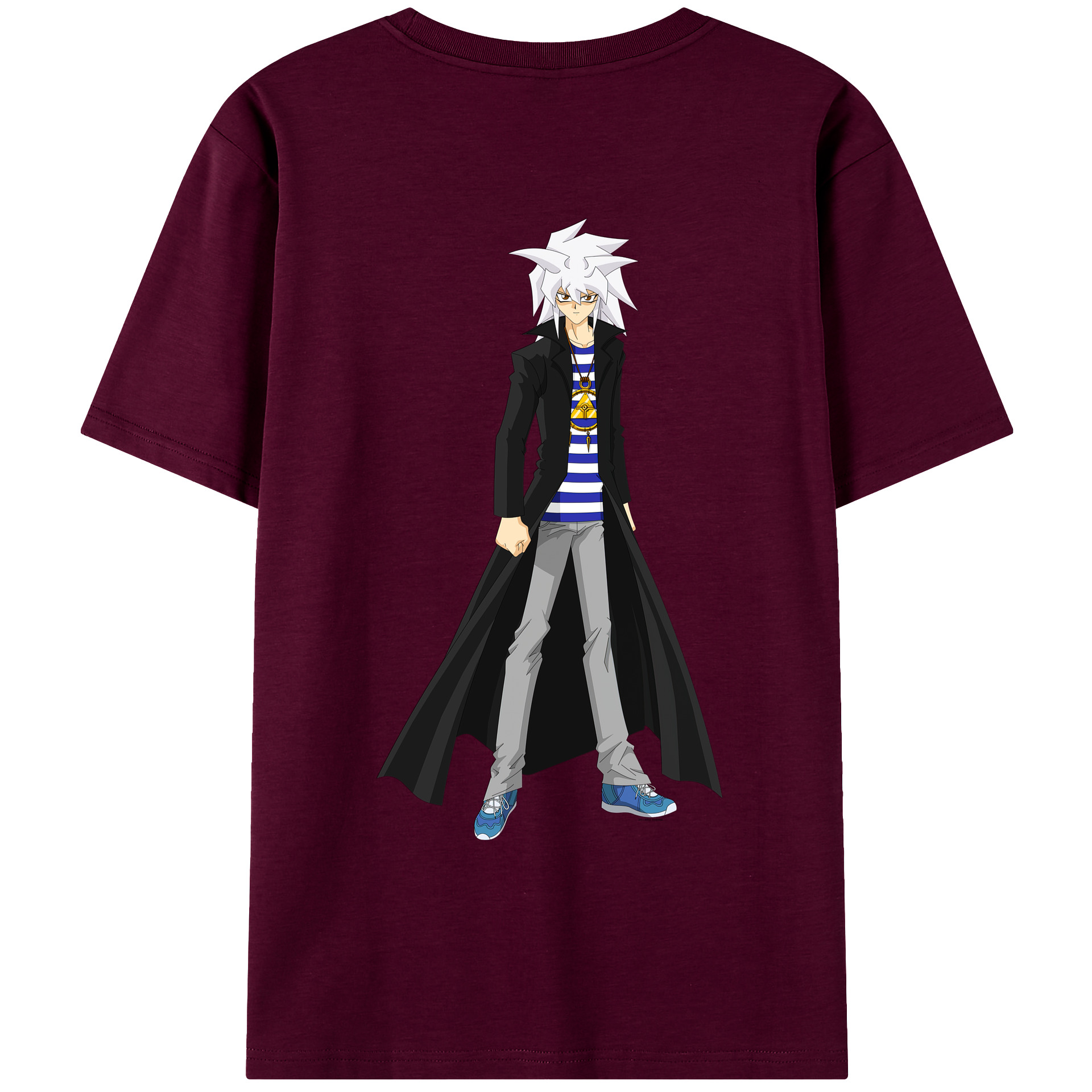 （画像用） 遊☆戯☆王 Yu-Gi-Oh! レディース半袖Tシャツ(バックプリント)